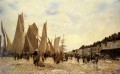 The Docks At Dieppe scenes Hippolyte Camille Delpy